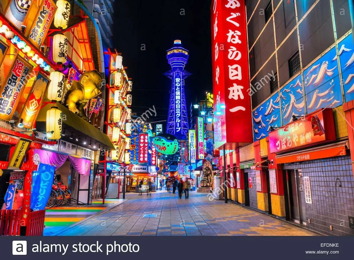 Apartment Airbnb Licensed Namba Dotonbori 1Min Max 6Pax Ōsaka